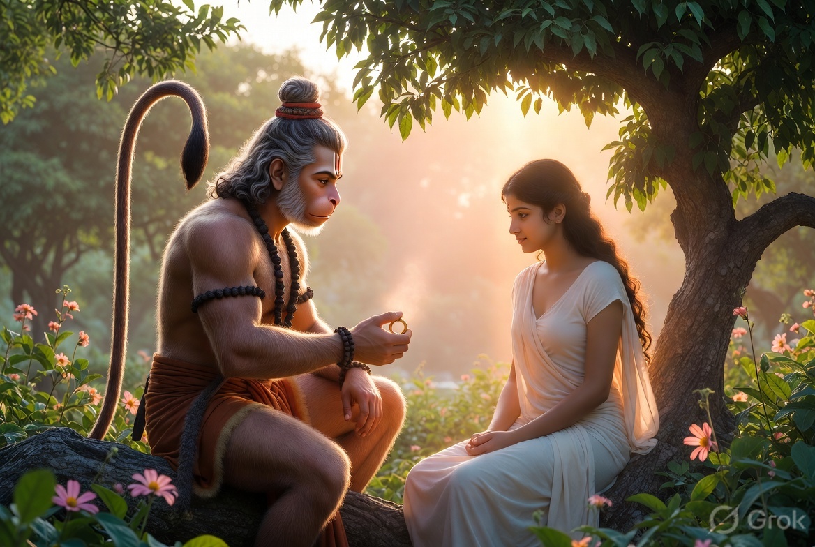 Image related to  "Sunderkand Ramayan: Hanuman's Epic Quest" 